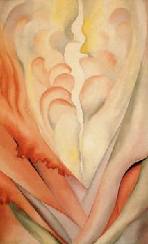 Georgia O Keeffe : Flower Abstraction